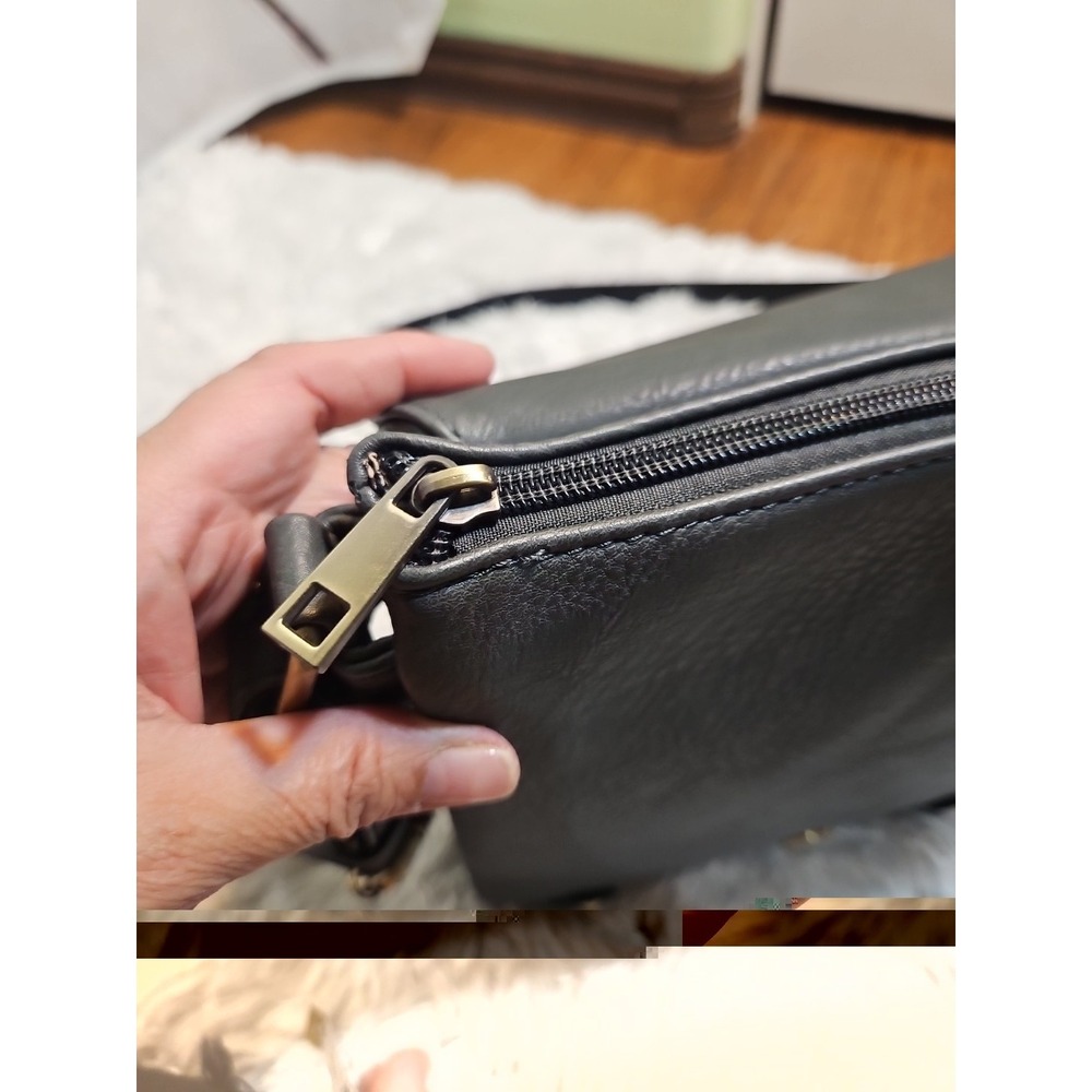 Jessie & James Handbags Nora Concealed Carry Lock And Key Crossbody - Dark Grey - Picture 14 of 16